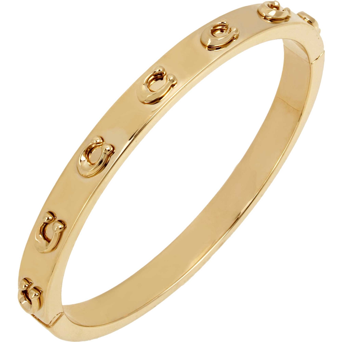 COACH Signature C Hinged Bangle Bracelet - Image 2 of 3