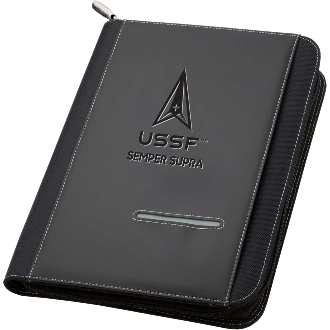 TLJ Marketing & Sales Space Force Zippered Padfolio