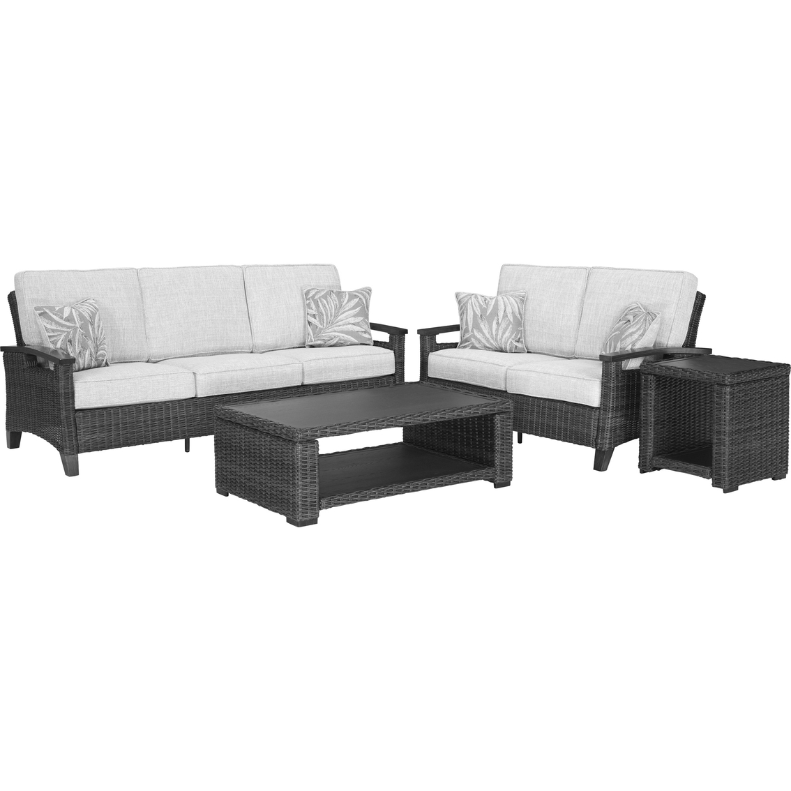 Signature Design by Ashley Paradise Trail 4 pc. Outdoor Seating Set - Image 1 of 10