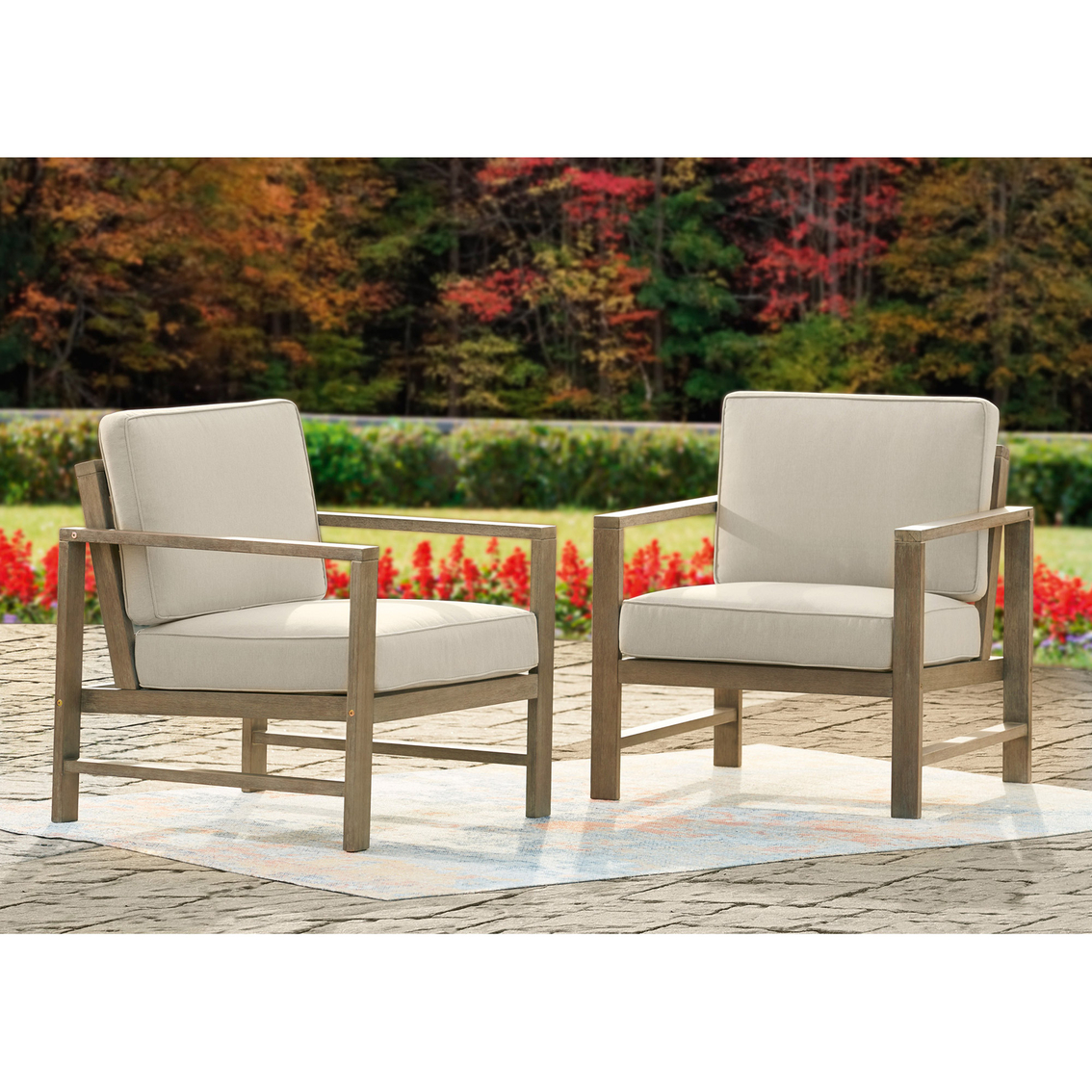 Signature Design by Ashley Fynnegan 4 pc. Outdoor Set - Image 5 of 5
