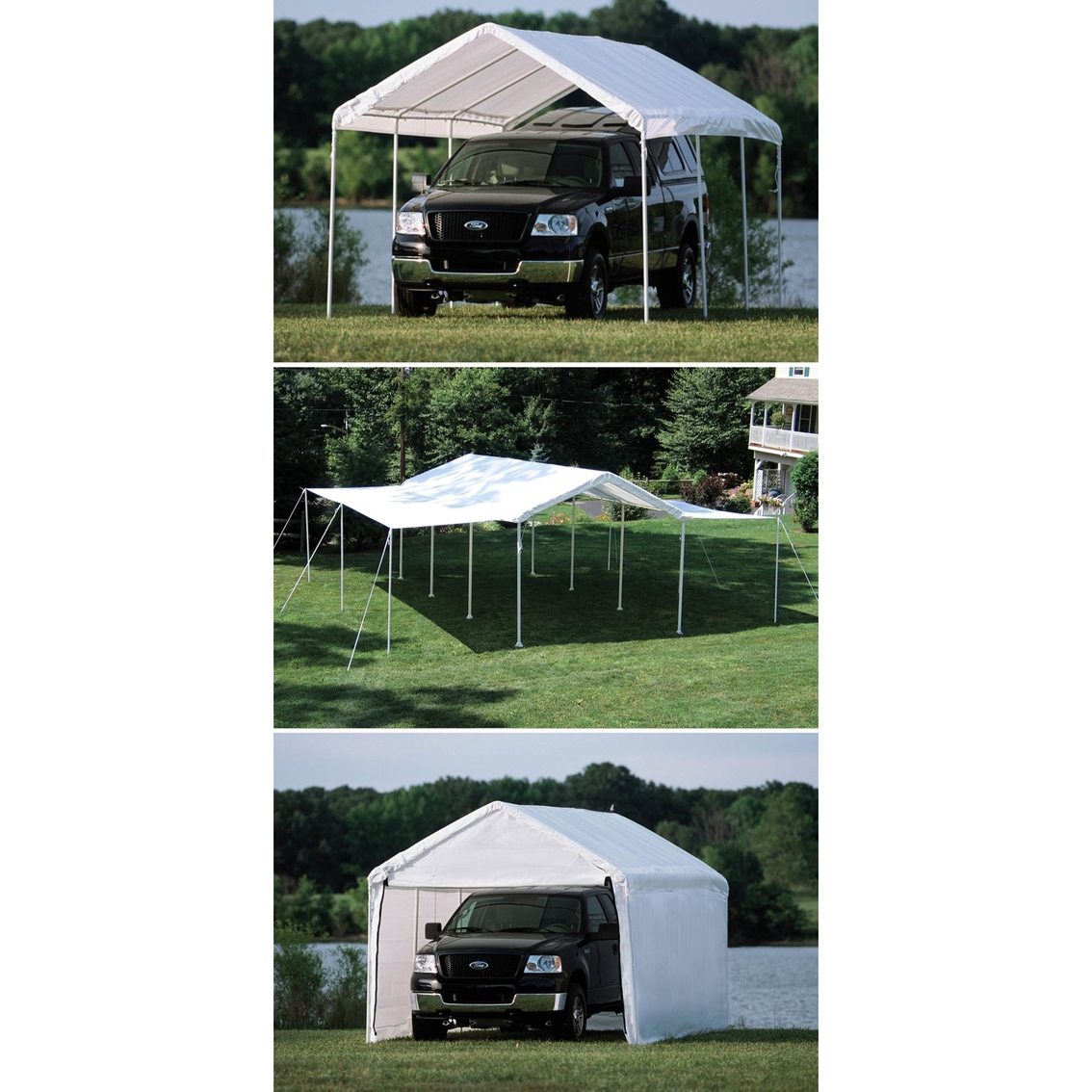 ShelterLogic MaxAP 10 x 20 ft. Canopy 3-in-1 Enclosure Kit - Image 2 of 2
