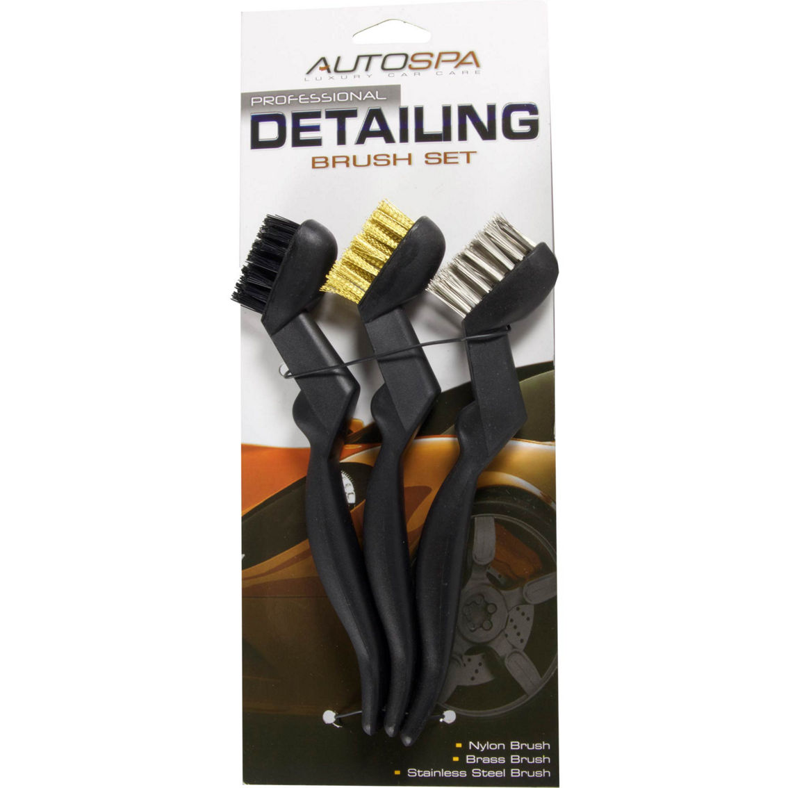 AutoSpa Detail Brush Combo Kit 3 Pk. - Image 2 of 2