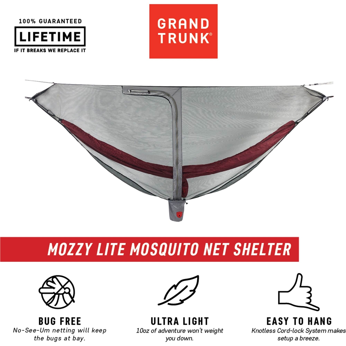 Grand Trunk Mozzy Lite Mosquito Bug Net - Image 5 of 10