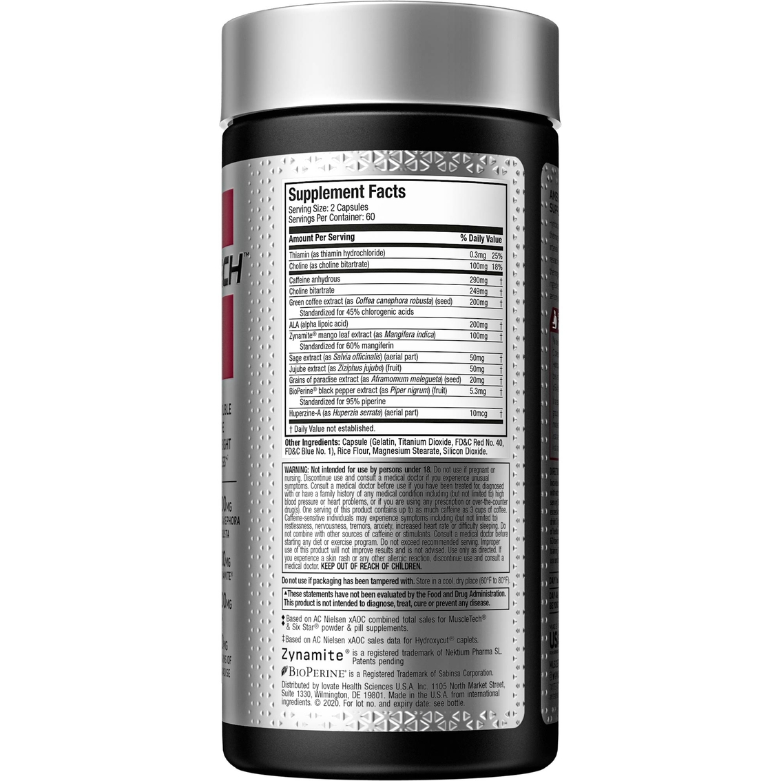 Muscletech Hydroxycut Hardcore Super Elite 120 ct. - Image 3 of 3