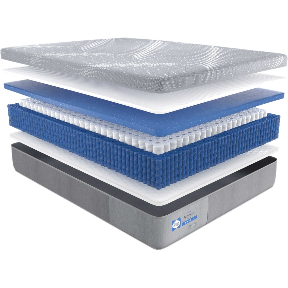 Sealy Paterson Hybrid Medium Mattress - Image 5 of 6