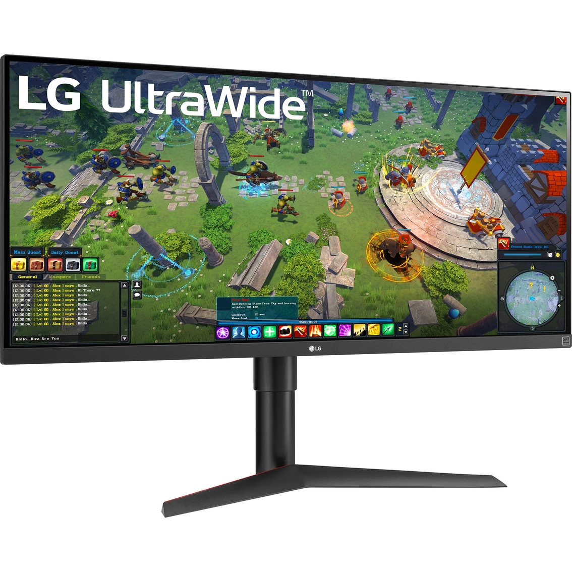 LG  34 in. UltraWide FHD HDR FreeSync Monitor 34WP65G-B - Image 3 of 9