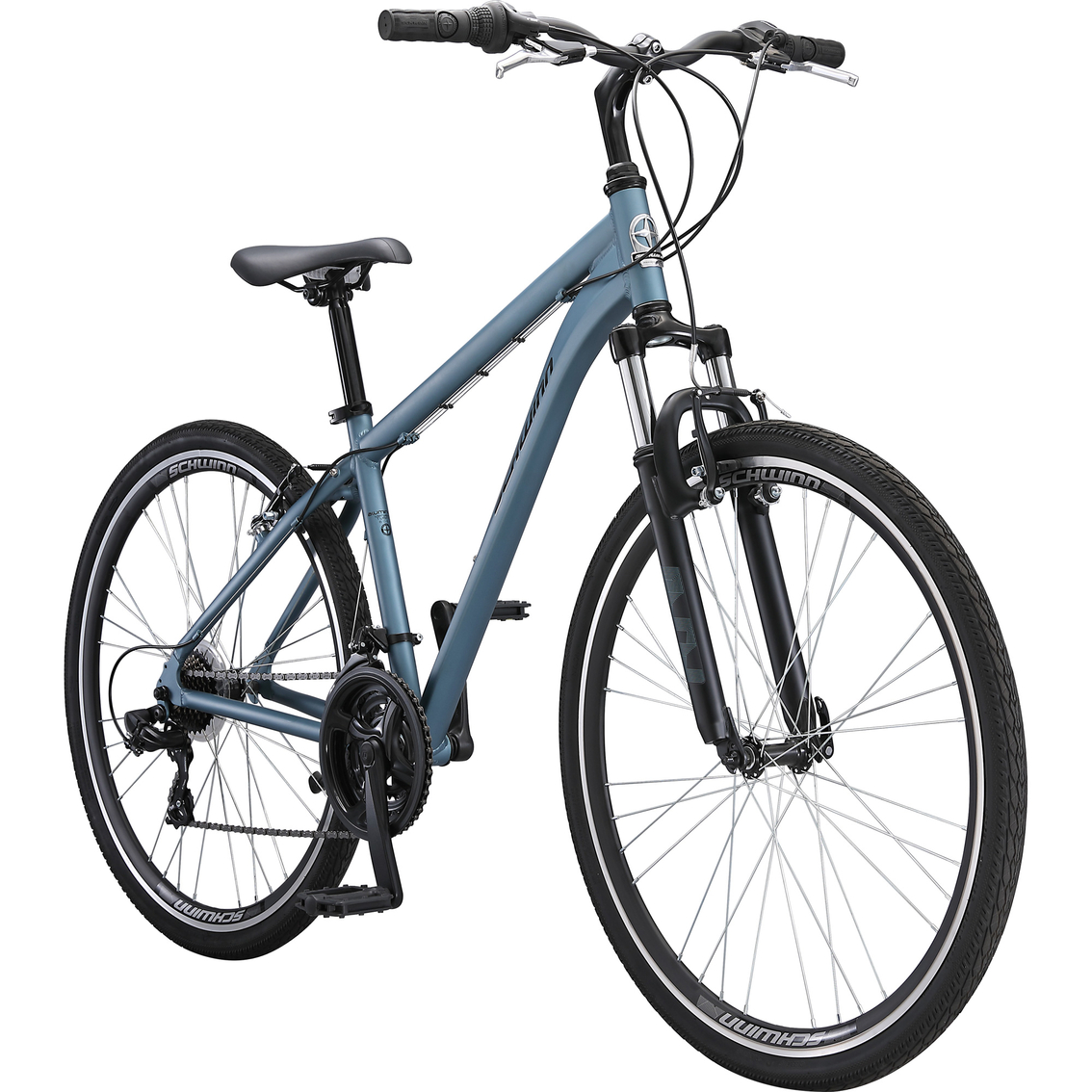 Schwinn Network 1 700c Mens Hybrid Bike - Image 2 of 5