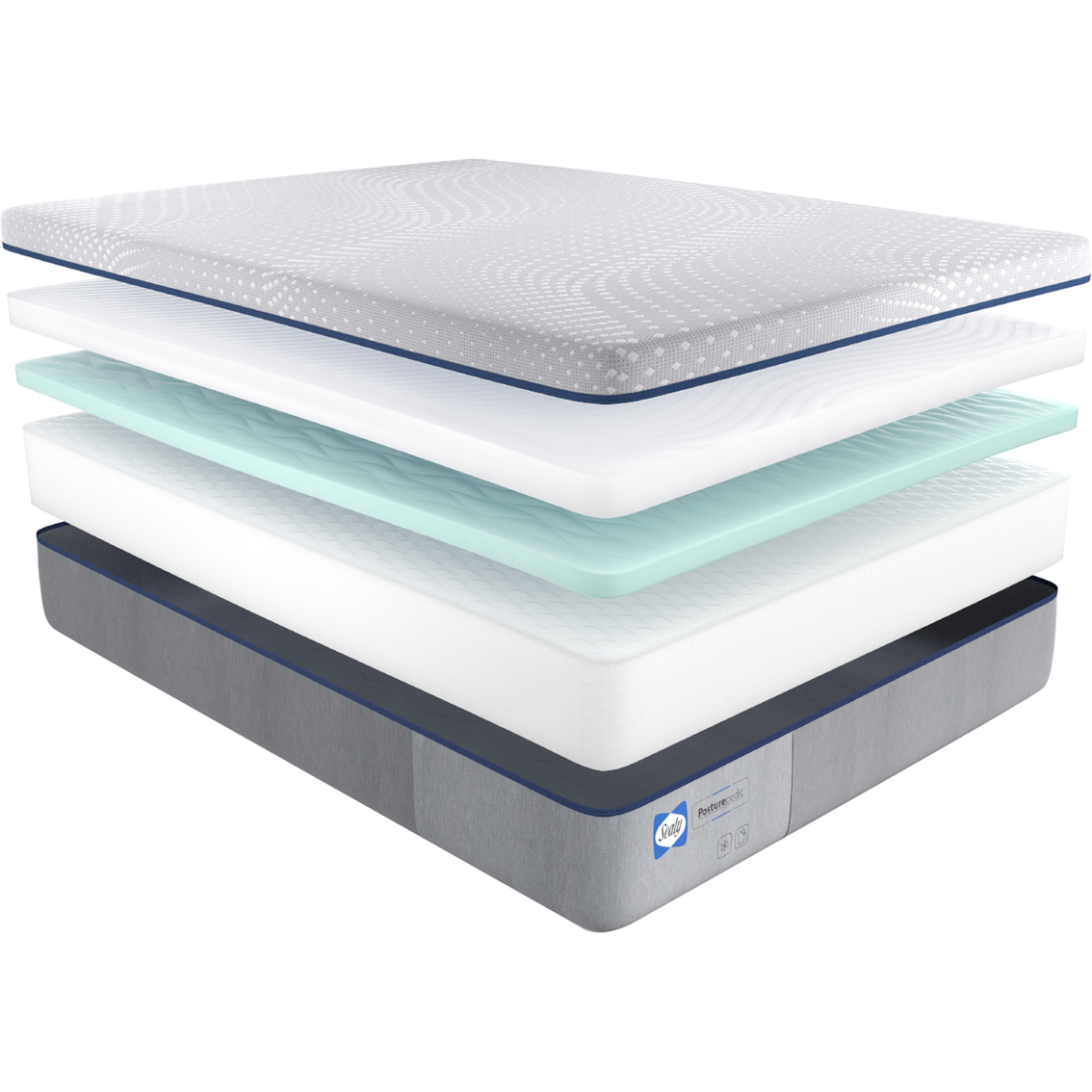 Sealy 13 in. Posturepedic Foam Soft Mattress - Image 3 of 6