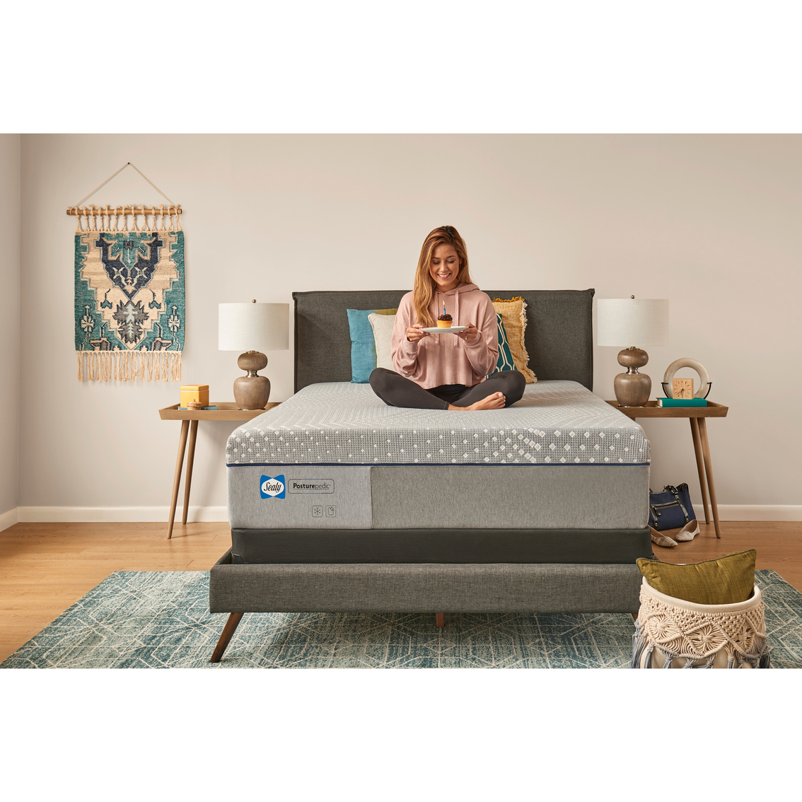 Sealy 13 in. Posturepedic Foam Soft Mattress - Image 5 of 6