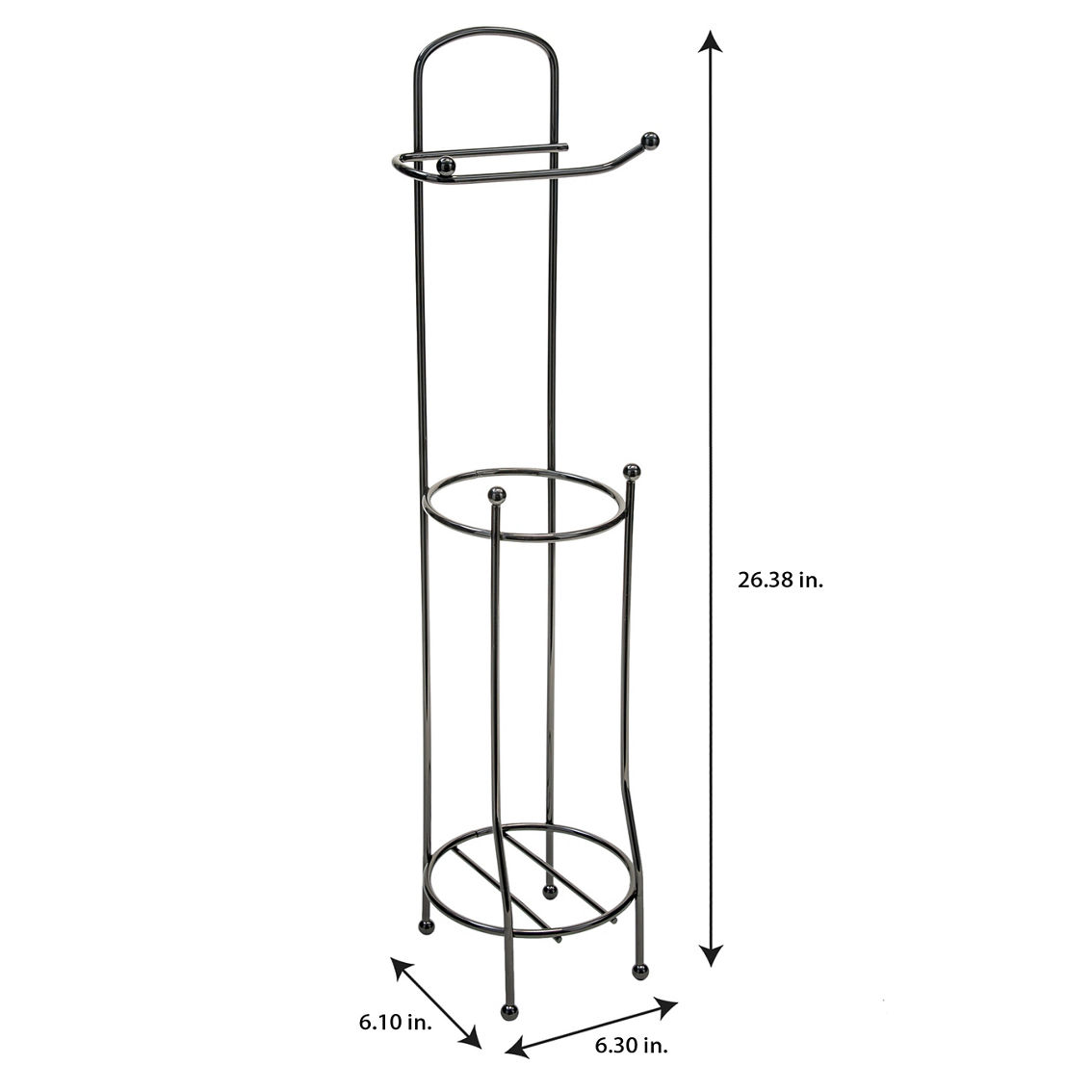 Bath Bliss Toilet Paper Holder and Dispenser - Image 4 of 6