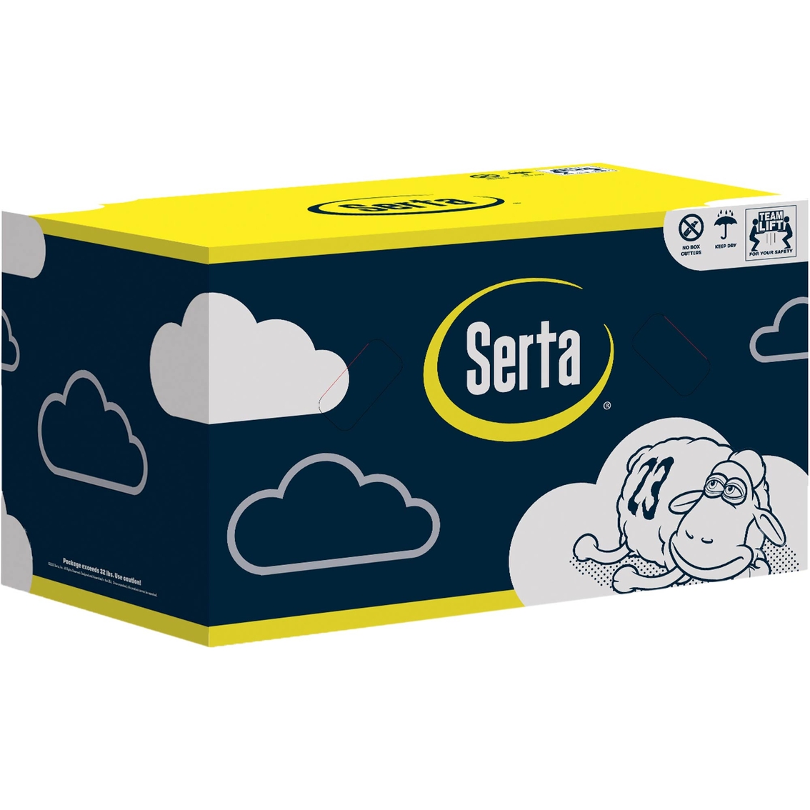 Serta Sheer Slumber 8 in. Gel Memory Foam Medium Firm Mattress in a Box - Image 4 of 5