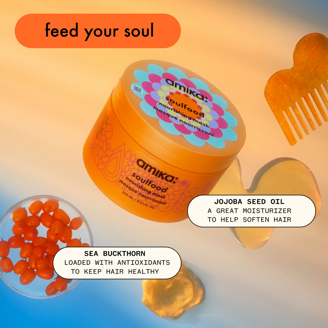 Amika Soulfood Nourishing Mask - Image 2 of 4