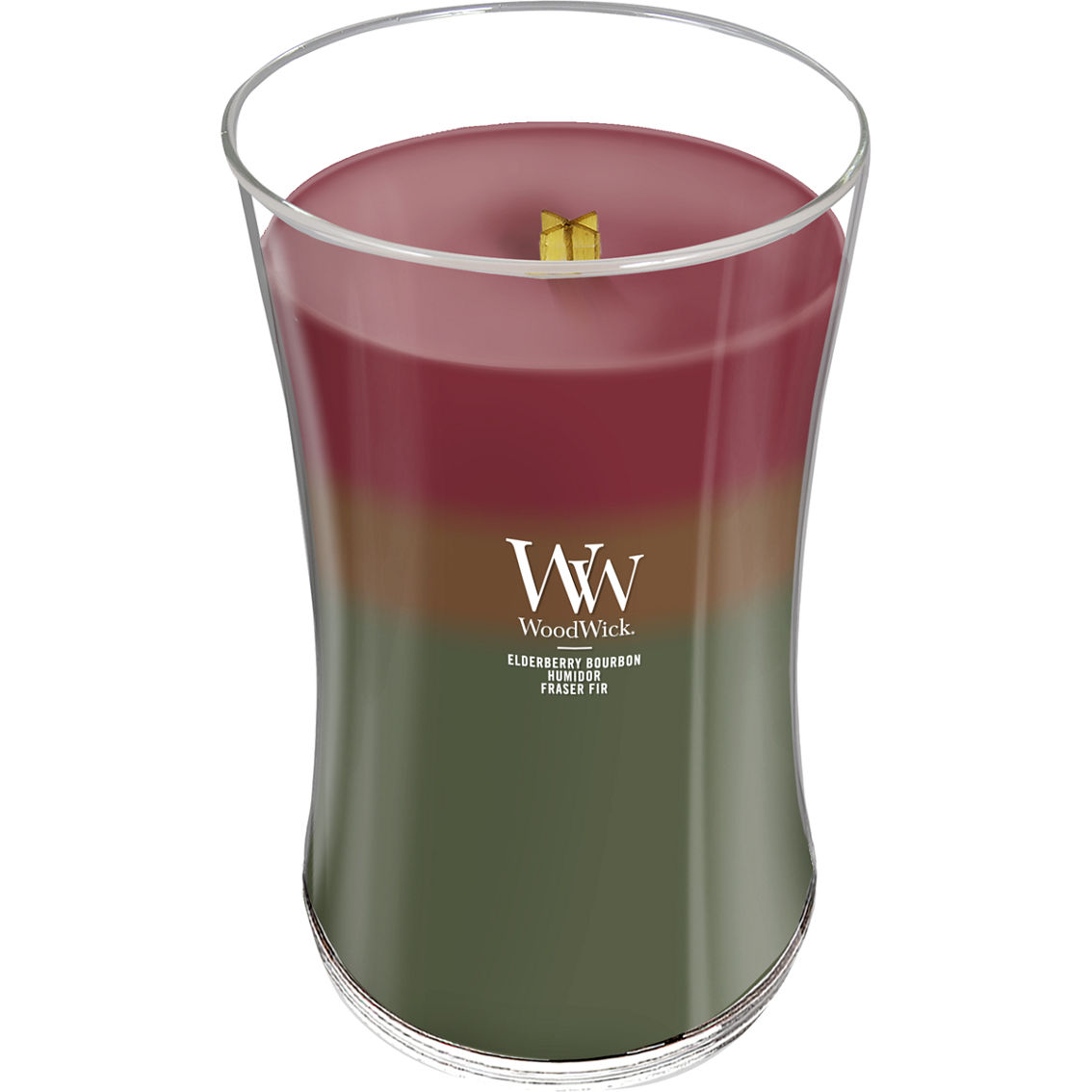 WoodWick Hearthside Hourglass Trilogy Candle - Image 2 of 4