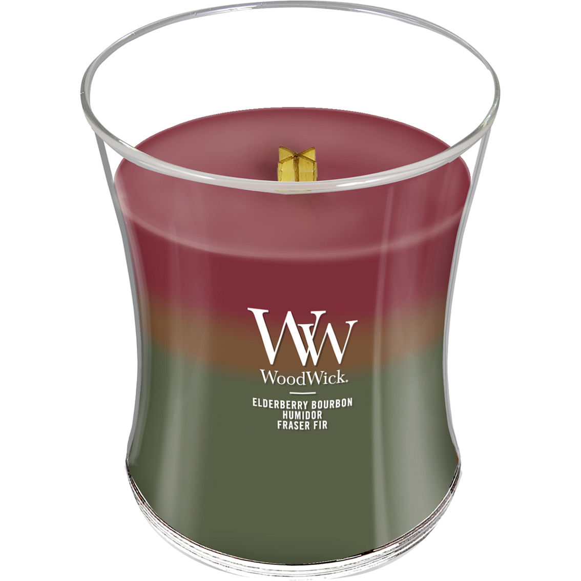 WoodWick Hearthside Hourglass Trilogy Candle - Image 4 of 4