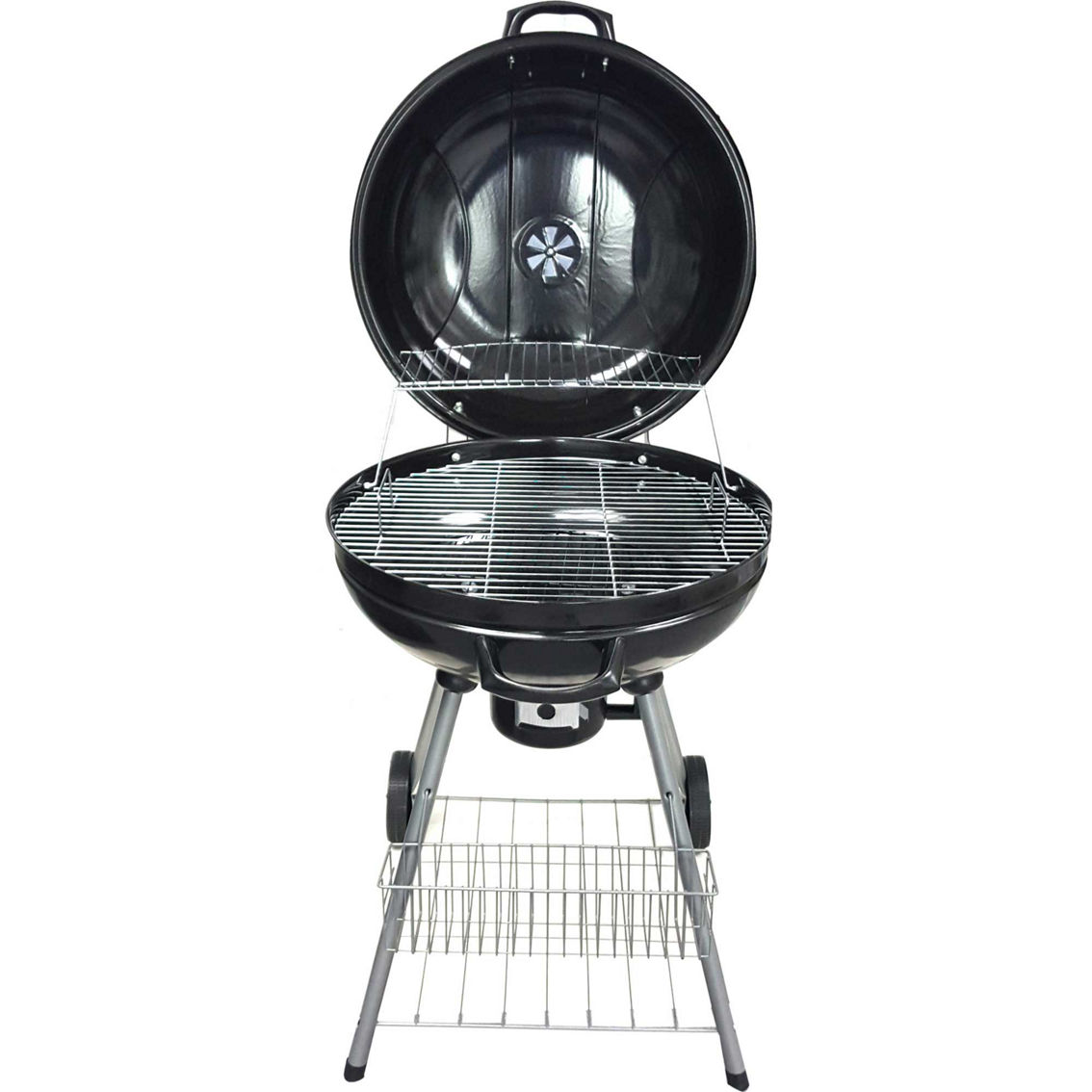 GrillSmith Pioneer 22.5 in. Charcoal Grill with Hinged Lid - Image 3 of 6