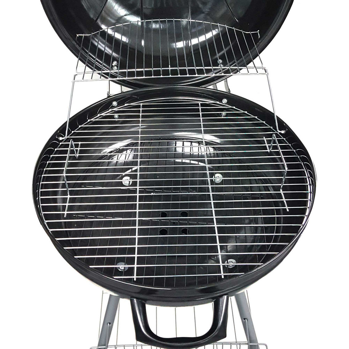 GrillSmith Pioneer 22.5 in. Charcoal Grill with Hinged Lid - Image 6 of 6