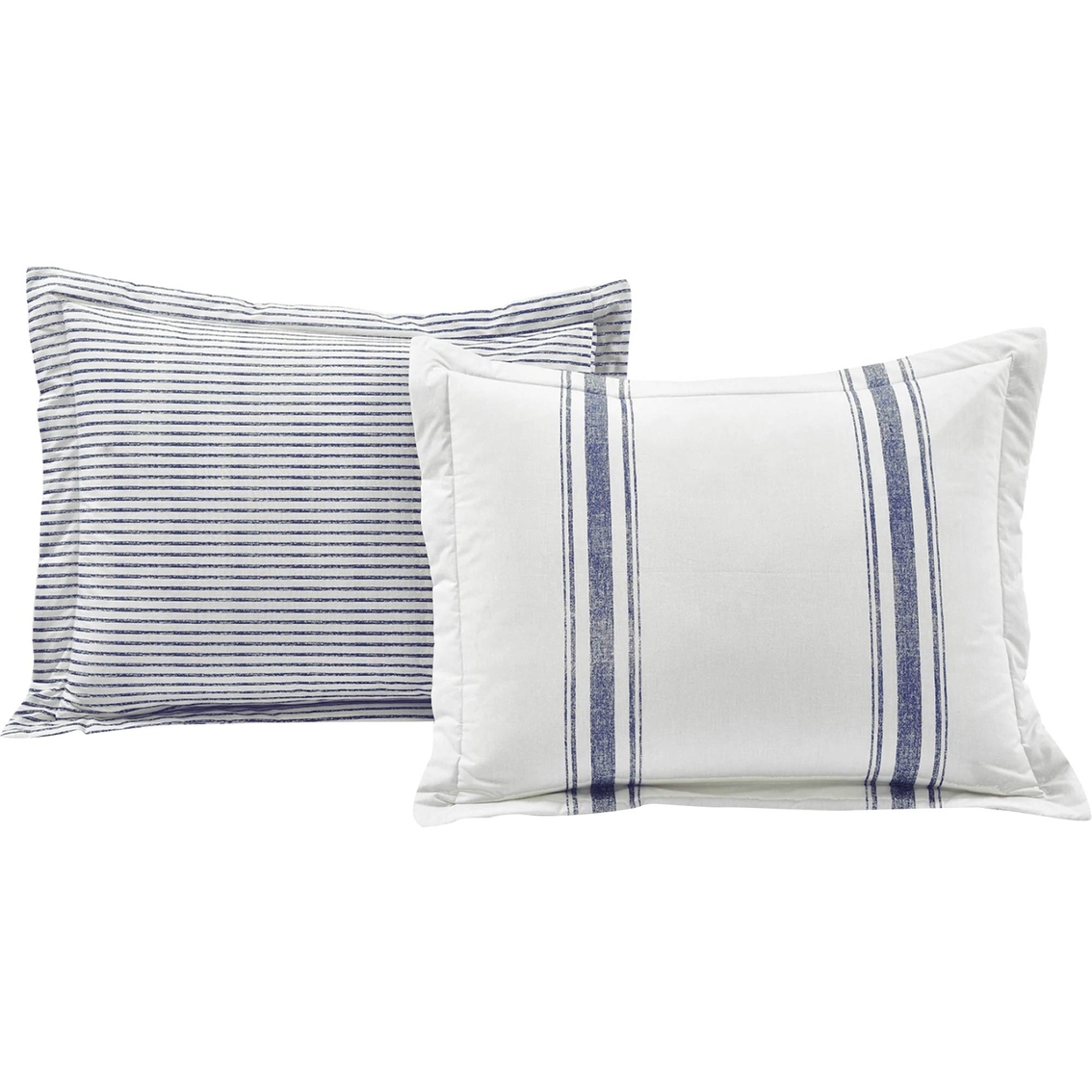 Lush Decor Farmhouse Stripe Comforter 3 pc Set - Image 4 of 4