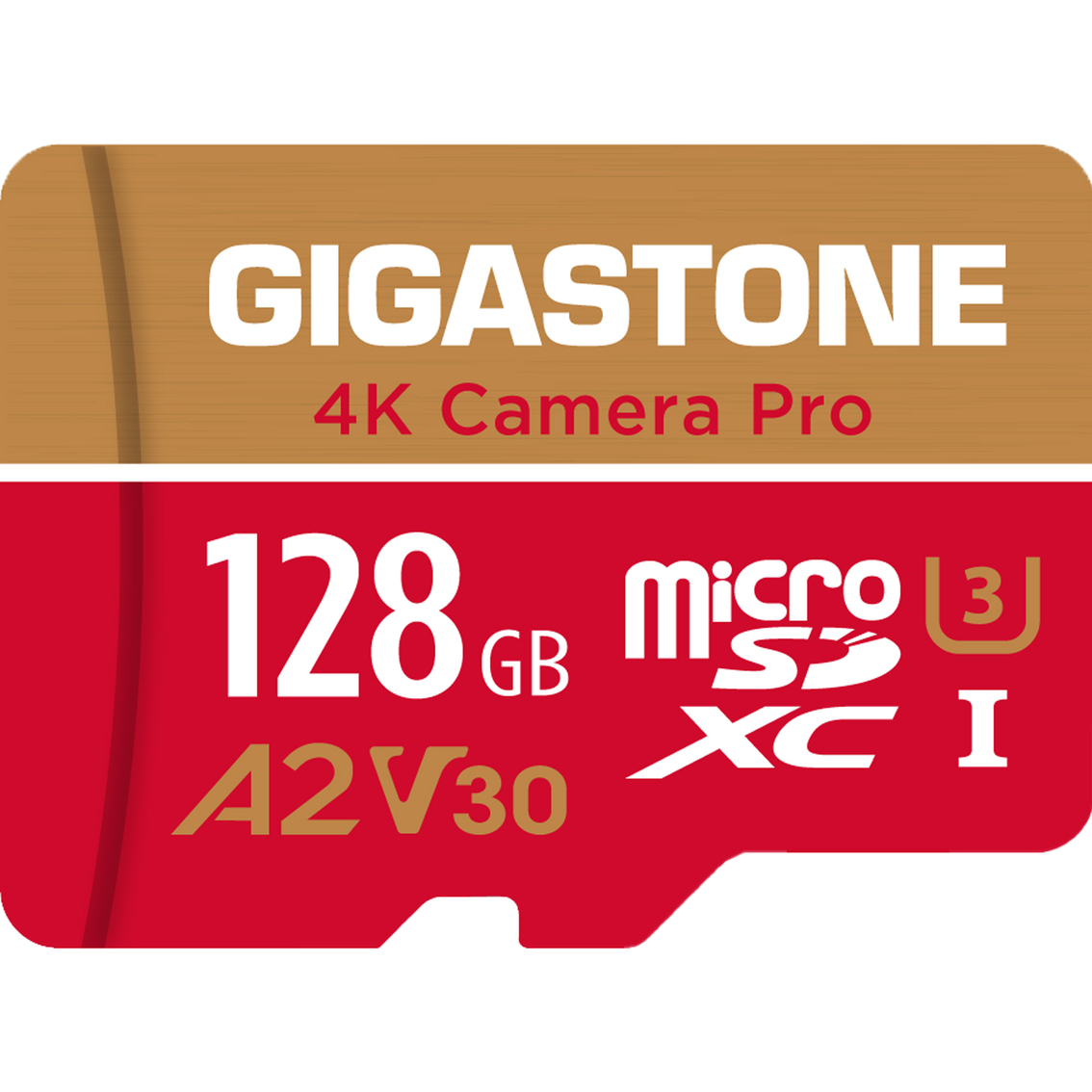 Gigastone MicroSD A2 V30 128GB with SD Adapter - Image 2 of 2