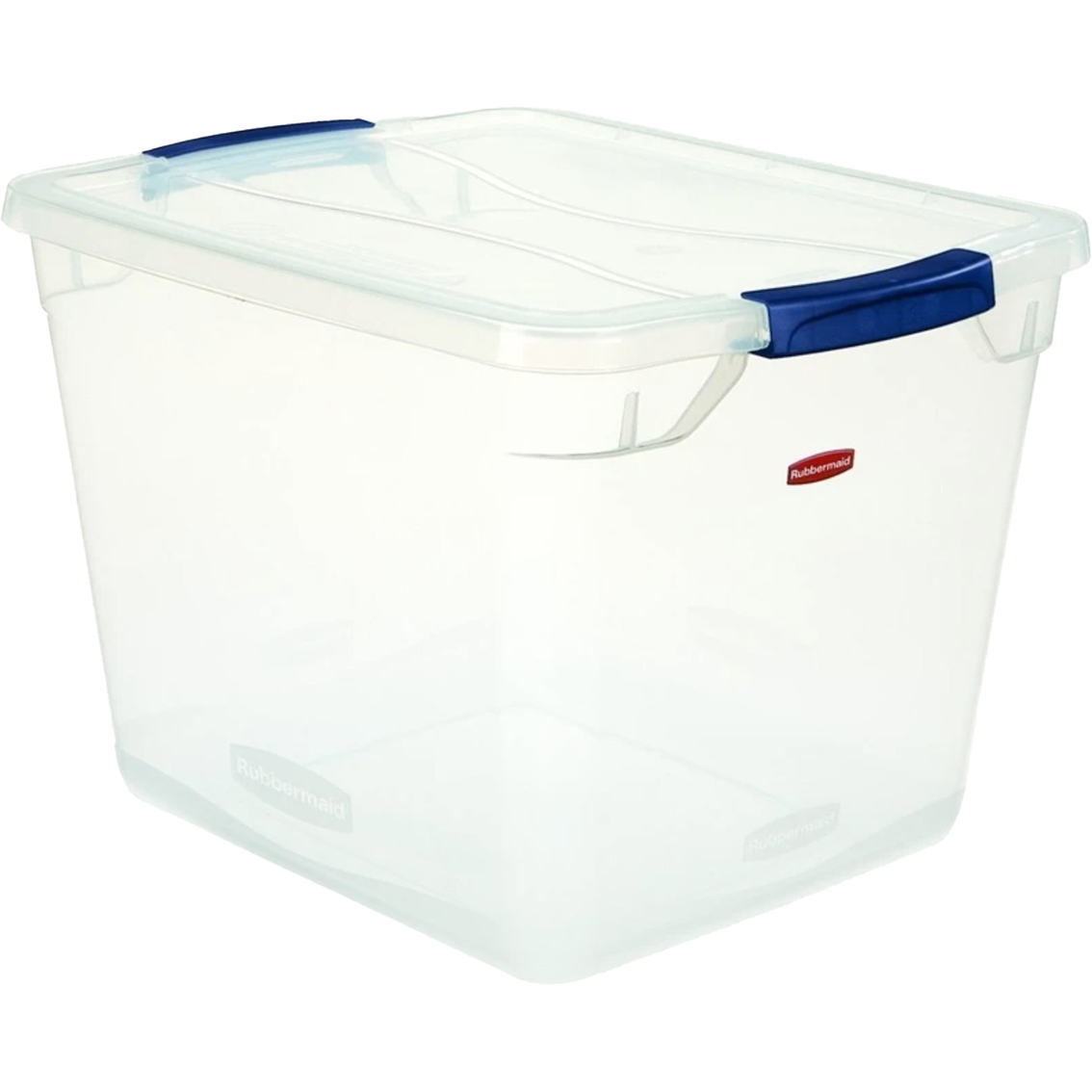 Rubbermaid 30 qt. Cleverstore Clear Latching Tote