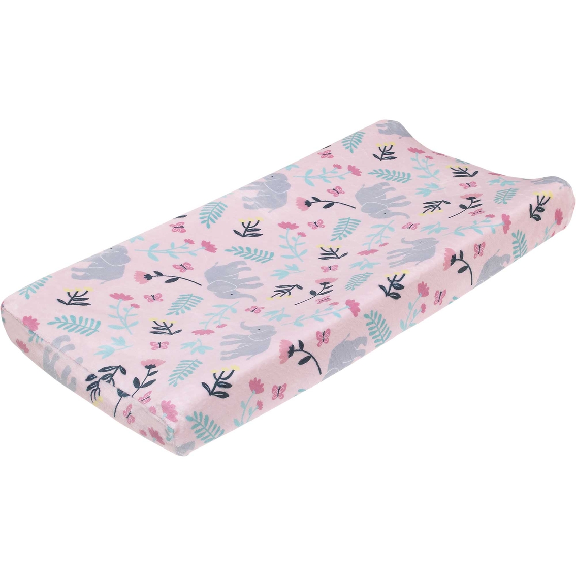 Carter's Floral Elephant Super Soft Changing Pad Cover - Image 1 of 3