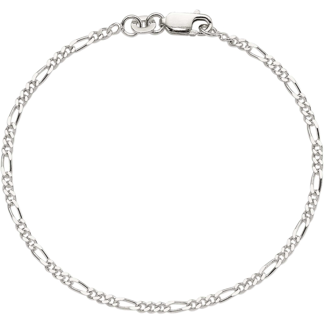 Sterling Silver Children's 2.25mm Figaro Chain Necklace - Image 2 of 2