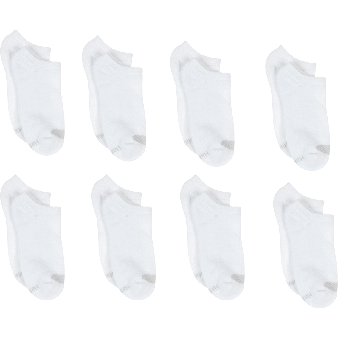 Hanes Cushion No Show Socks 8 pk. - Image 2 of 2