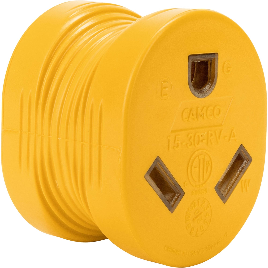 Camco 30AM/15AF PowerGrip Electrical Adapter - Image 3 of 7