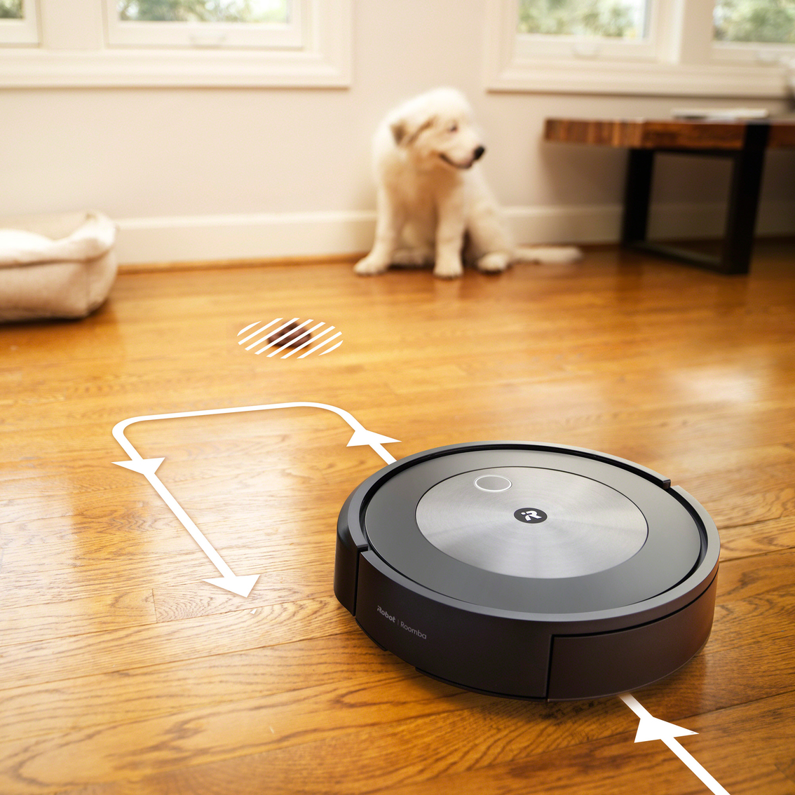 iRobot Roomba j7+ (7550) WiFi Connected Self Emptying Robot Vacuum - Image 2 of 5