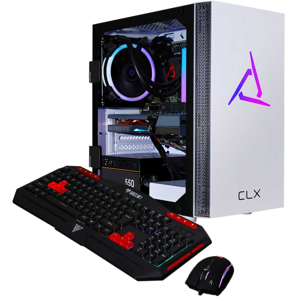 CLX Set Intel Core i7 2.9GHz 16GB RAM GeForce RTX 3060 500GB SSD+3TB HDD Gaming PC - Image 2 of 6