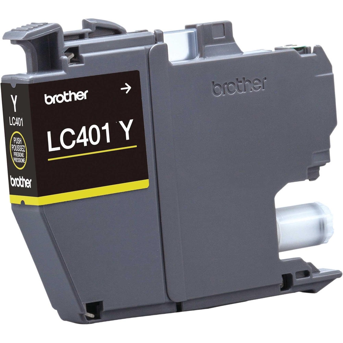 Brother Genuine LC401Y Standard Yield Yellow Ink Cartridge - Image 2 of 2