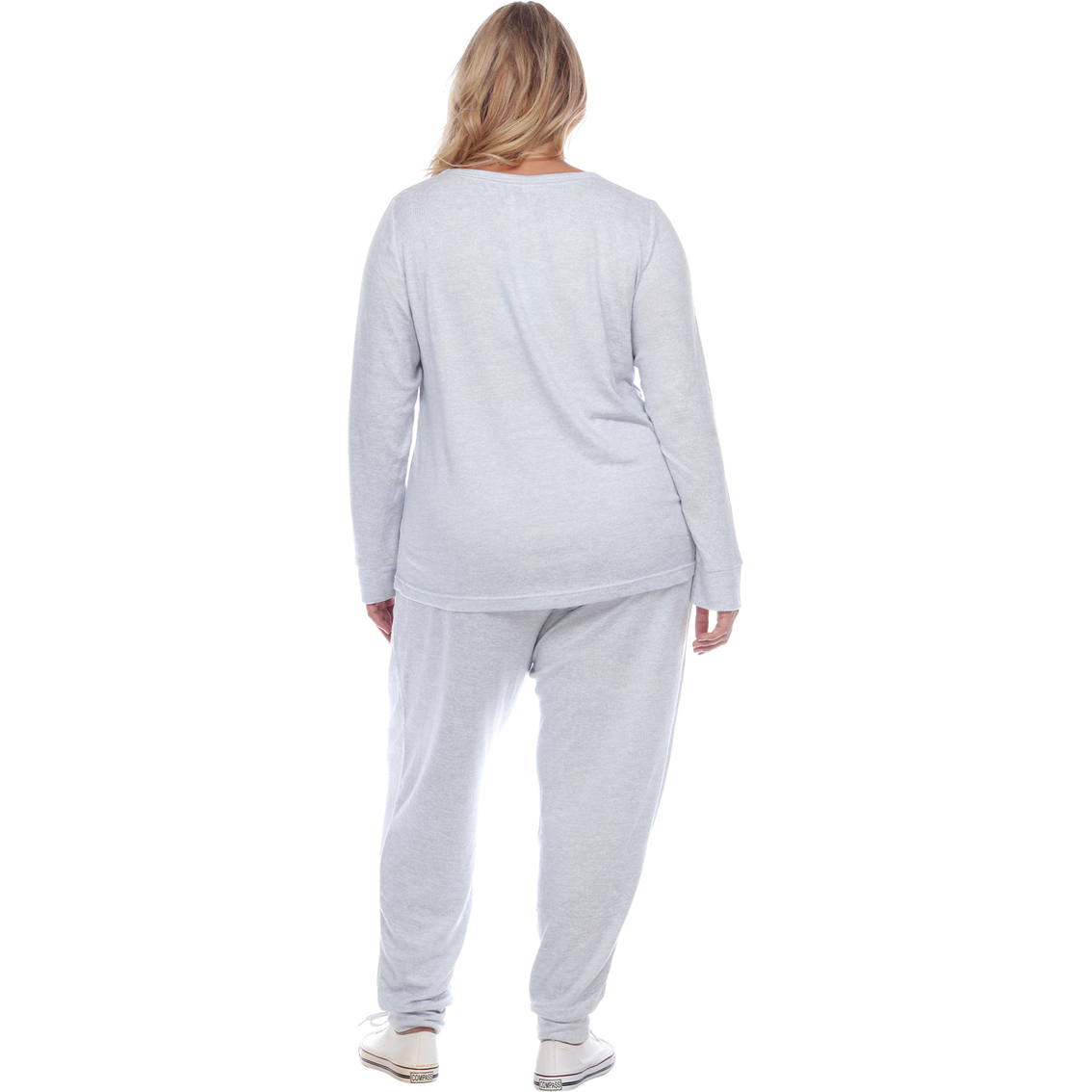 White Mark Plus Size 2 pc. Lounge Set - Image 2 of 4