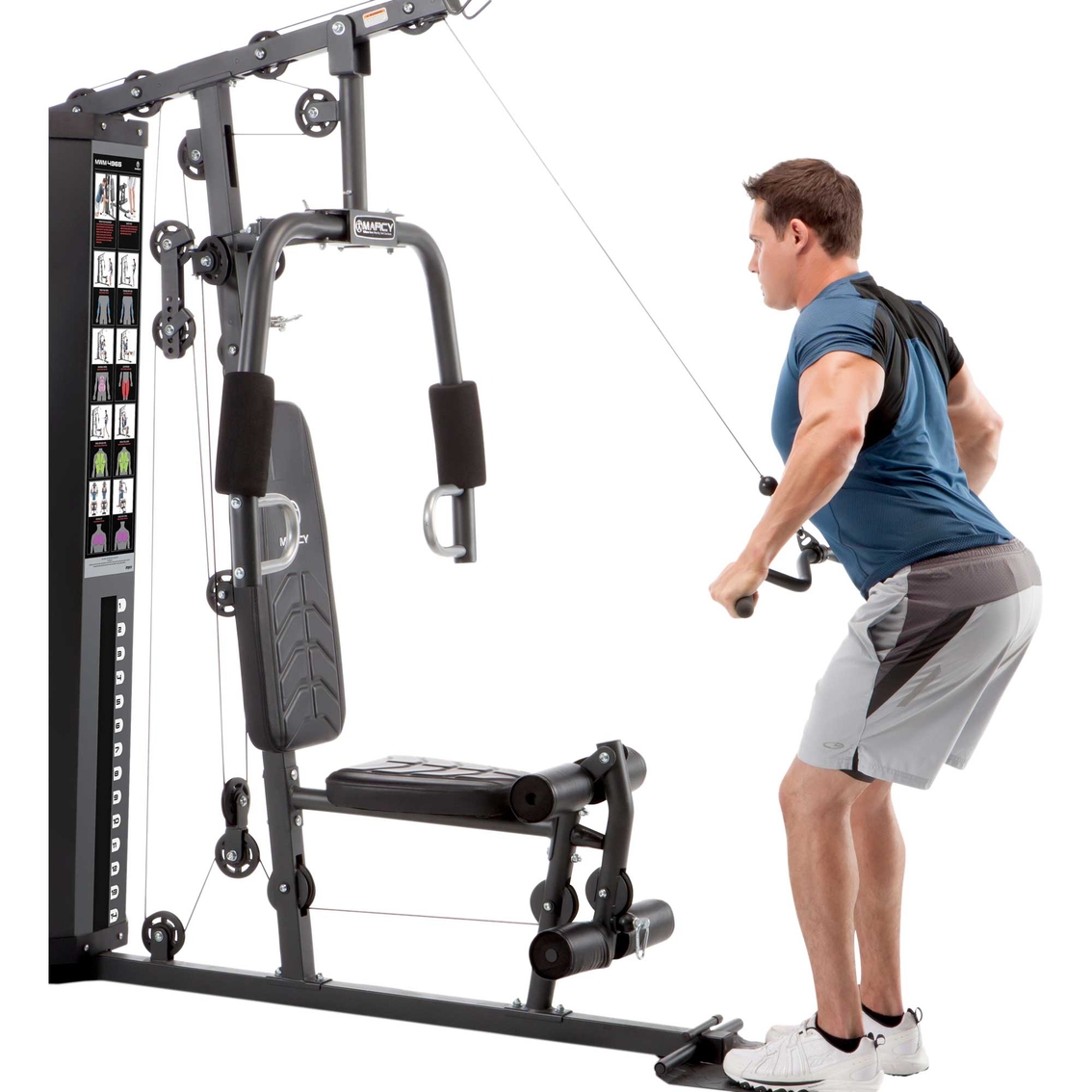 Marcy 150 lb. Stack Home Gym - Image 5 of 10