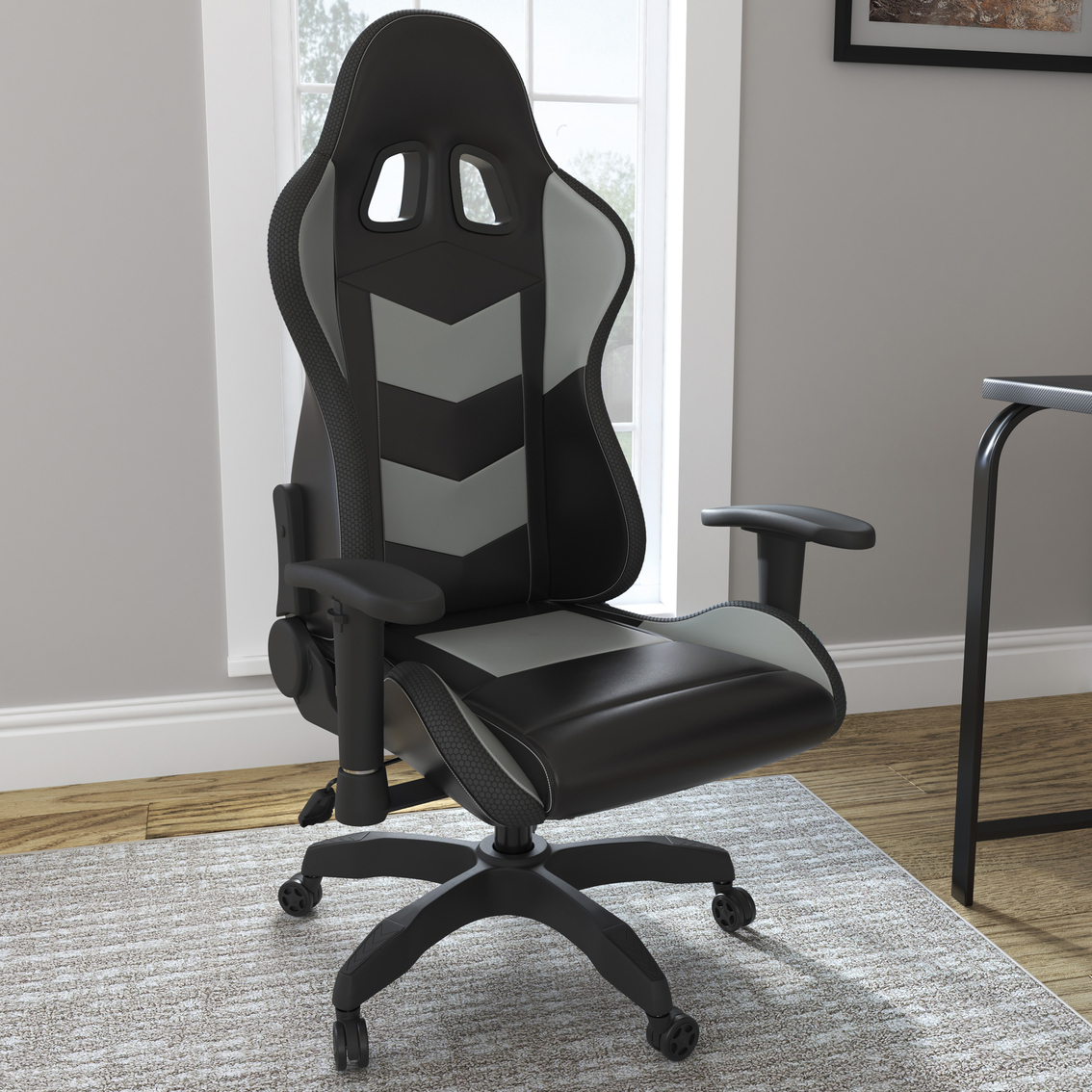 Signature Design by Ashley Lynxtyn Home Office Swivel Desk Chair - Image 9 of 9