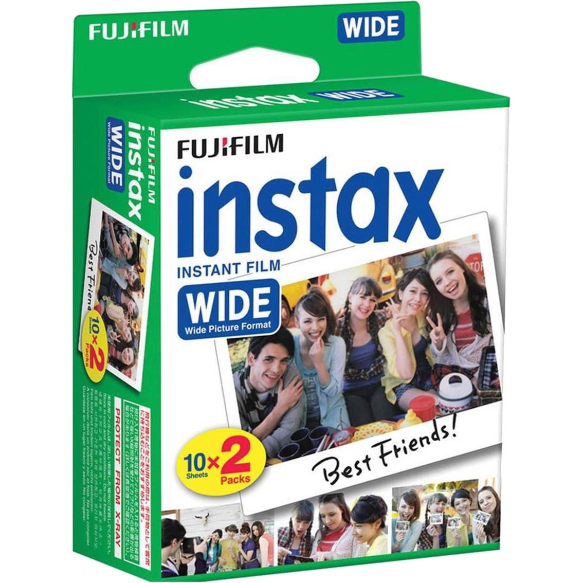 Fujifilm Instax Wide Film, Twin 20 pk.