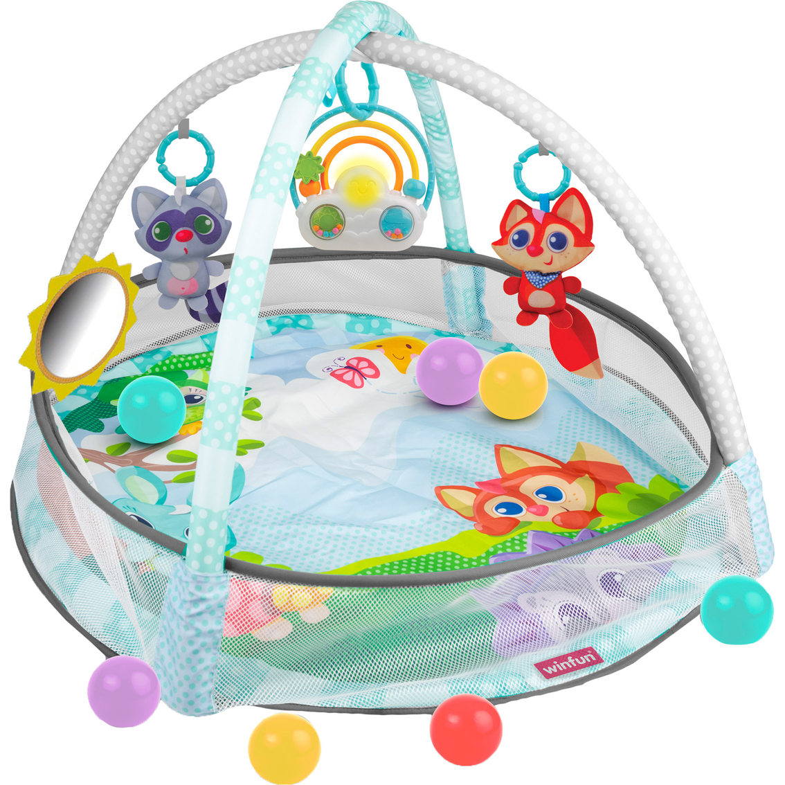 Winfun Play Space Play Gym and Ball Pit