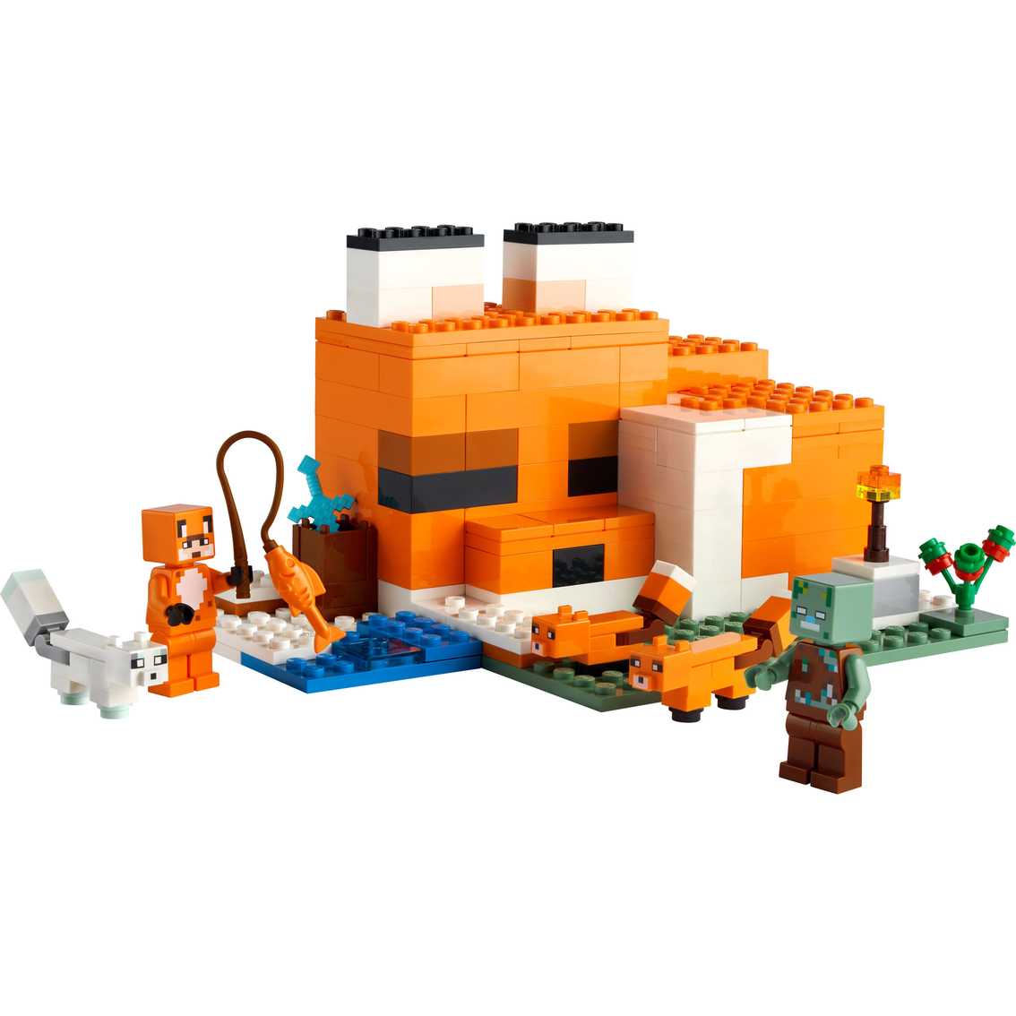 LEGO Minecraft The Fox Lodge Playset - Image 2 of 3