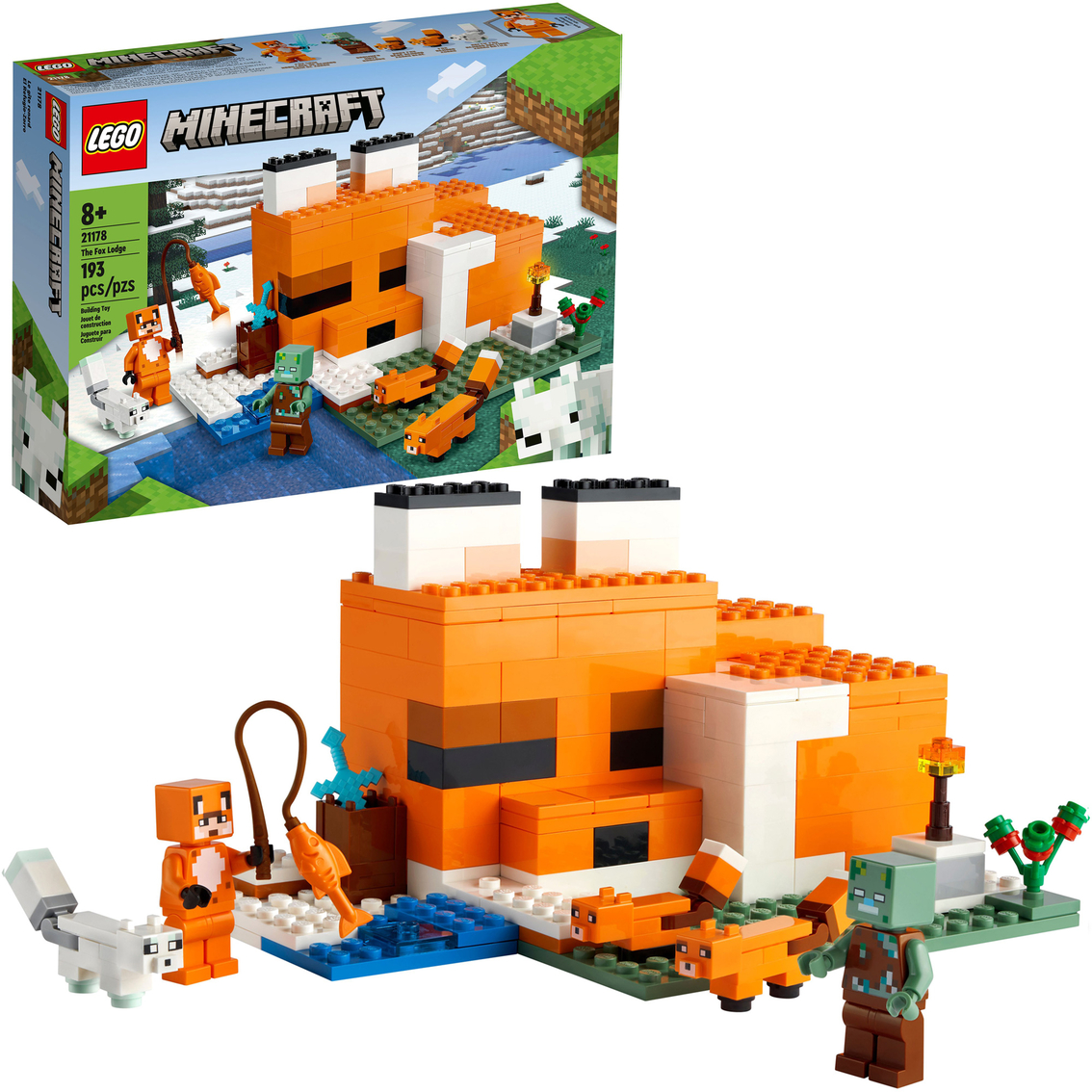 LEGO Minecraft The Fox Lodge Playset - Image 3 of 3