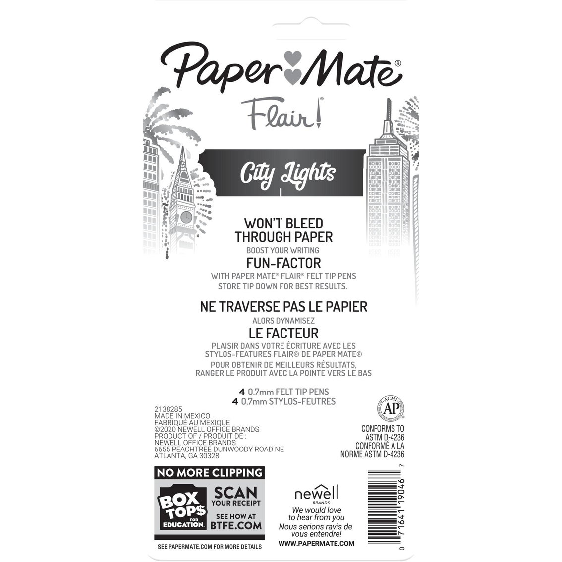 Paper Mate Flair Metallic Assorted Pens 4 ct. - Image 2 of 2