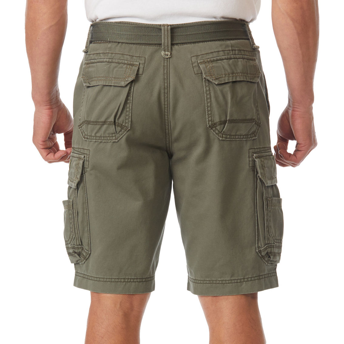 Unionbay Survivor Shorts with Belt - Image 2 of 4