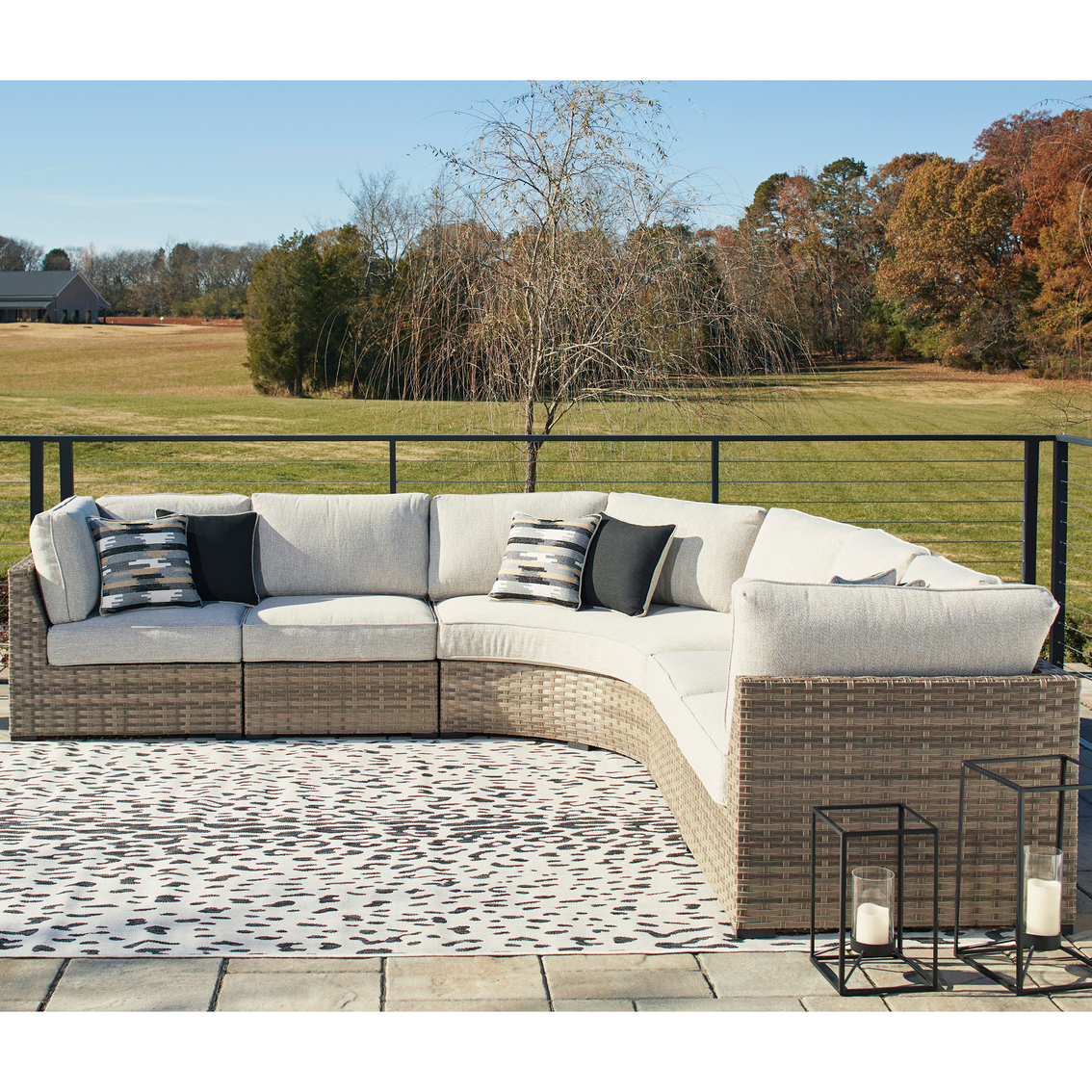 Signature Design by Ashley Calworth Outdoor 5 pc. Set - Image 1 of 4