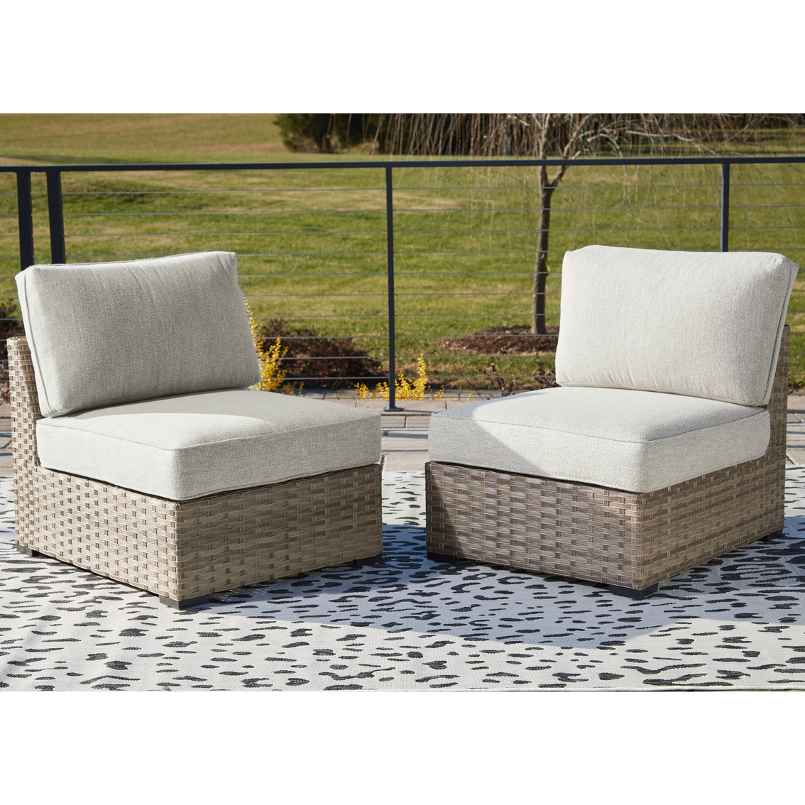 Signature Design by Ashley Calworth Outdoor 5 pc. Set - Image 3 of 4