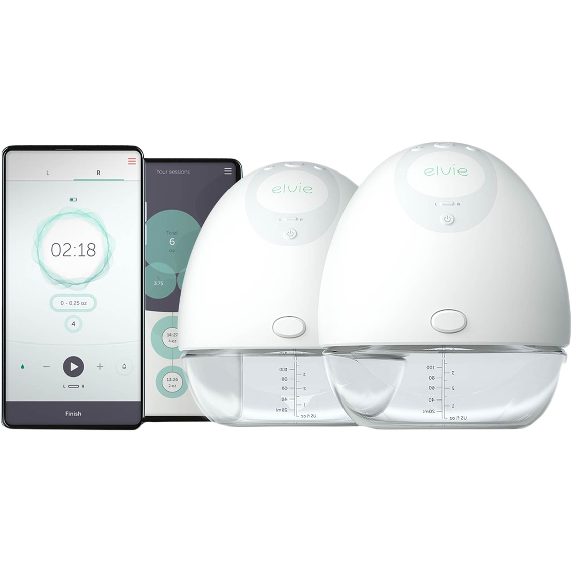 Elvie Double Electric Breast Pump - Image 2 of 5