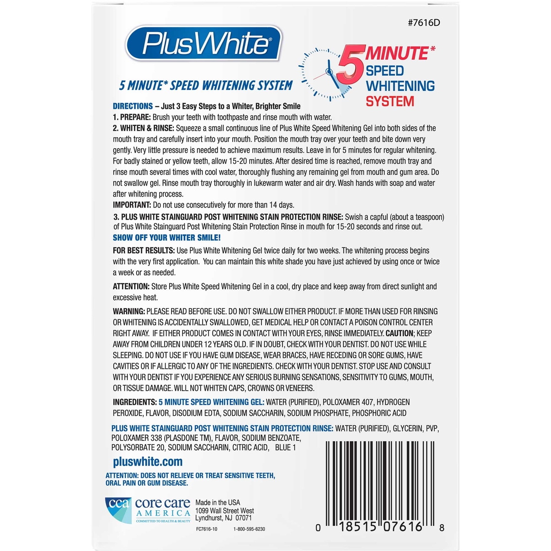 Plus White 5 Minute Speed Whitening System Kit - Image 2 of 4