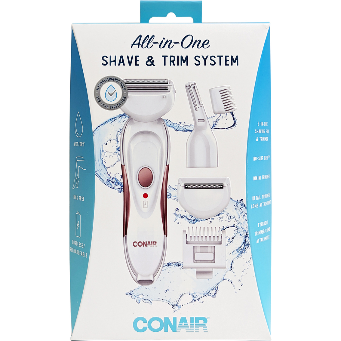 Conair All in One Shave and Trim Cordless and Rechargeable System - Image 9 of 10