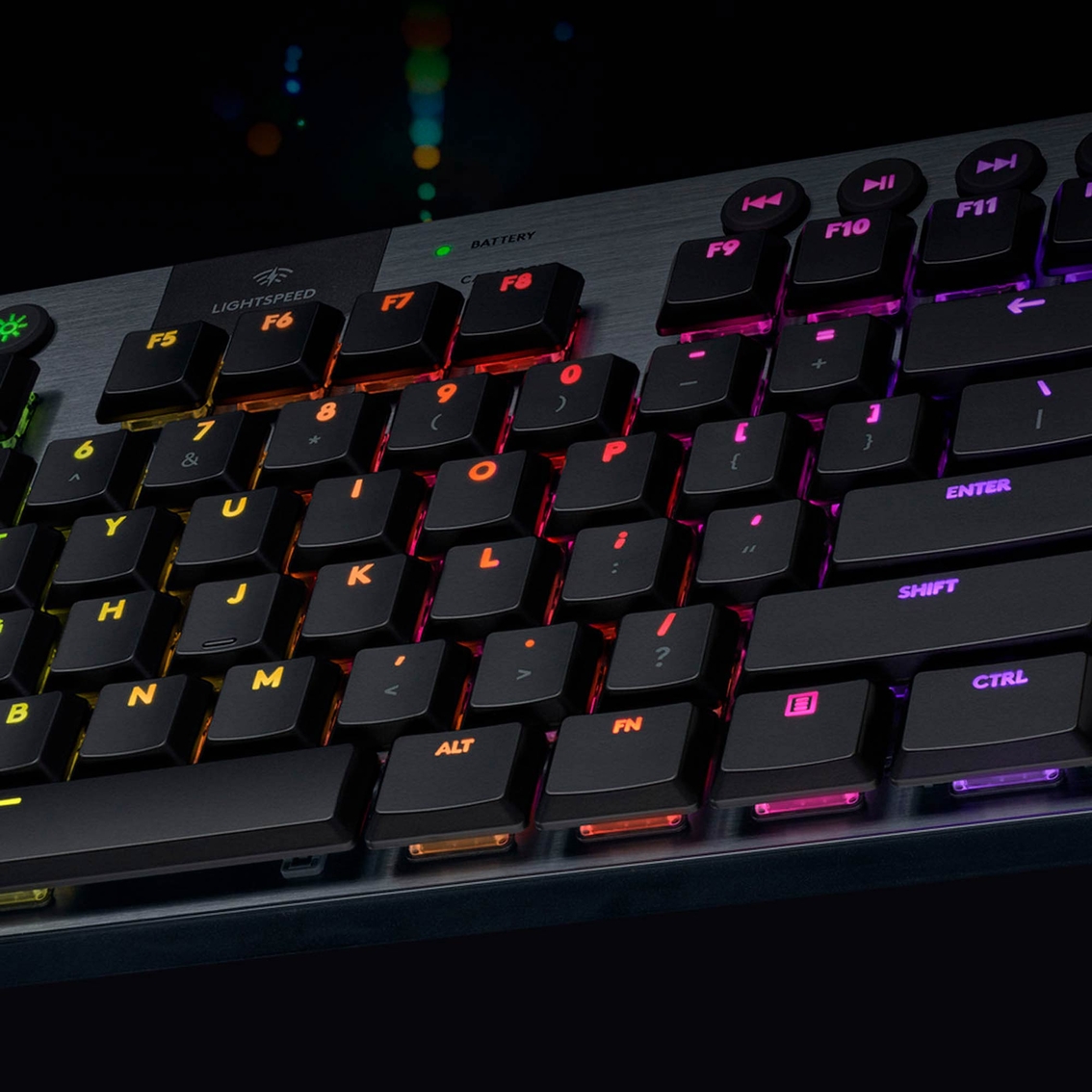 Logitech G915 TKL Lightspeed Wireless RGB Mechanical Gaming Keyboard - Image 3 of 6