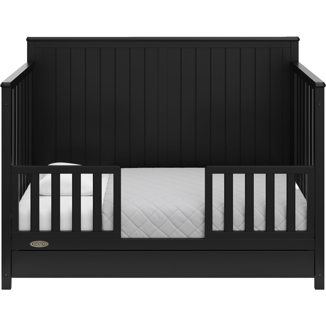 Graco Hadley 4-in-1 Convertible Crib with Drawer - Image 4 of 9