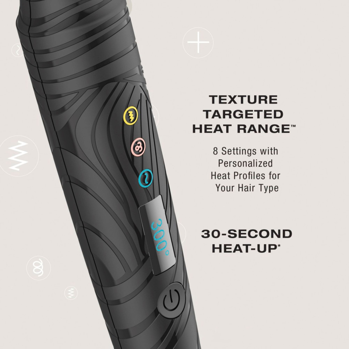 Conair The Curl Collective 3 in 1 Ceramic Curling Wand - Image 4 of 4