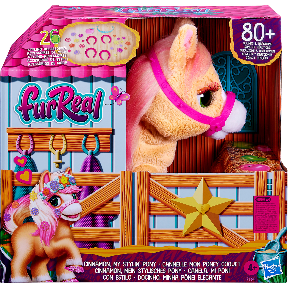 Furreal Friends Fur Real Cinnamon, My Stylin’ Pony Toy - Image 1 of 2