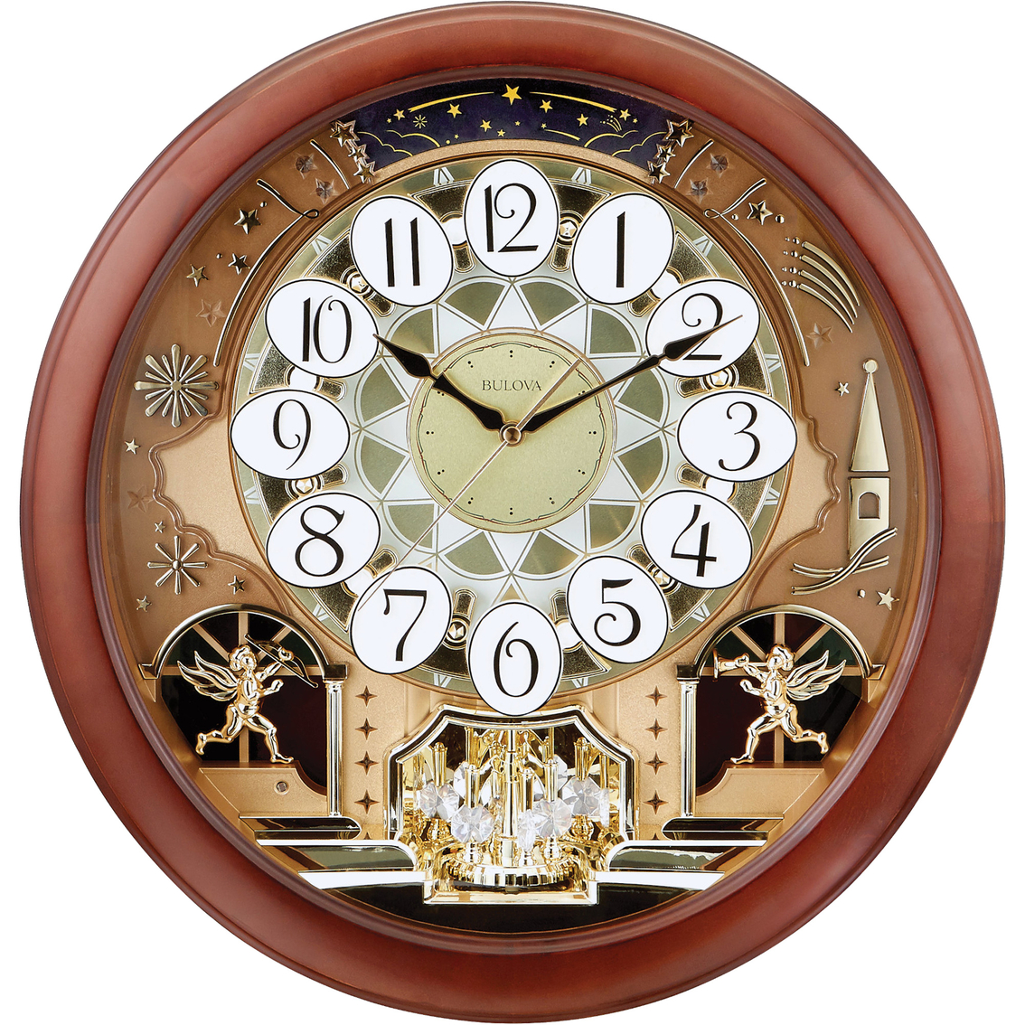 Bulova The Dancing Dial Clock C4901 - Image 1 of 2