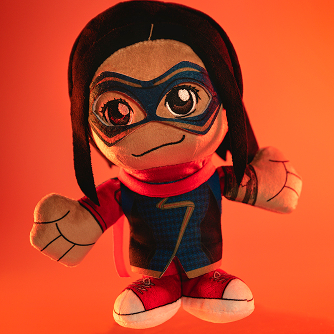 Marvel Ms. Marvel 8 in. Kuricha Sitting Plush - Image 4 of 6